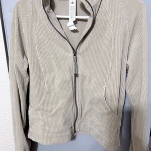 lululemon athletica Taupe Utility Jacket